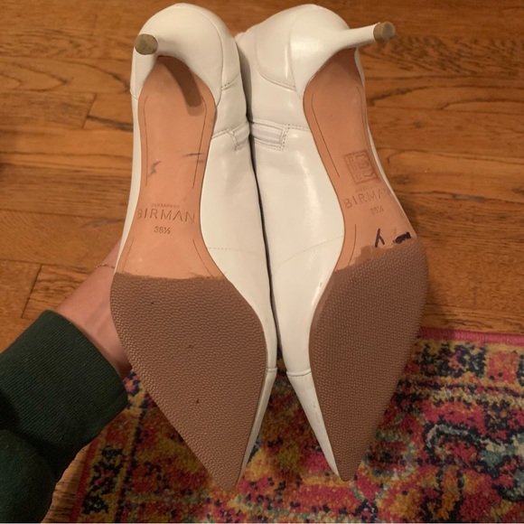 Alexandre Birman Millen White Lace up Leather Booties - Picture 14 of 14